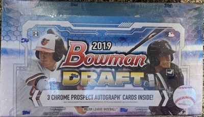 2019 Bowman Draft Baseball Hobby Jumbo Box - Factory Sealed from Topps - Image 1 of 3