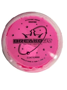 Disc For Golf Golfing Dynamic Discs Orbit LUCIDIce Breakout Hot Pink Speed 5 NEW - Picture 1 of 4