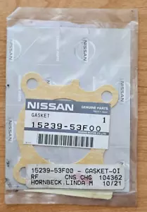 JUNTA ADAPTADOR FILTRO ACEITE MOTOR NISSAN 15239-53F00 OEM - Imagen 1 de 2