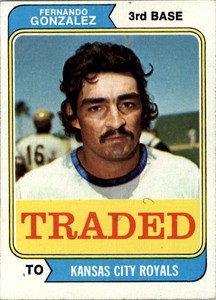1974 Topps Traded #649T Fernando Gonzalez - EX