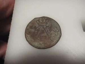 Gustav IV Adolf Copper Coin 1/12 Skilling 1805 Sweden - Picture 1 of 4