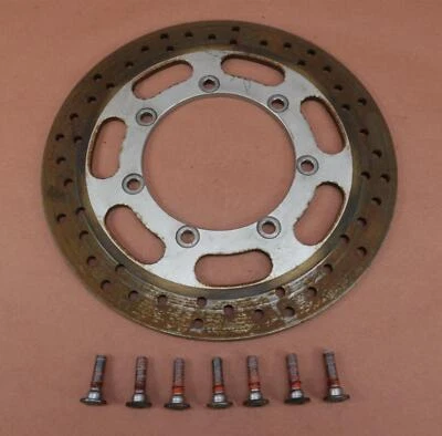 Llanta de disco rotor freno trasero Kawasaki Vulcan 1600 Classic VN1600 2002-2008 Foto 1 de 4