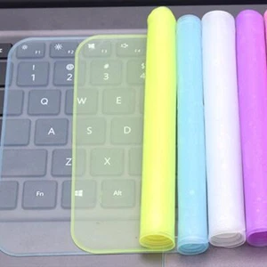 Keyboard Protector Cover Universal Laptop Silicone Dust Lot J3 - Picture 1 of 16