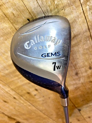 CALLAWAY GOLF GEMS 7 FAIRWAY MADERA OFFSET DIESTRO 21° MUJER FLEX ALDILA GRAFITO 40,5" Foto 1 de 4