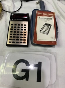 VTG 1970's TI-30 Texas Instruments Red LED Display Slide Rule Calculator Works - Picture 1 of 3