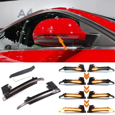 Frecce Led Dinamiche Sequenziali Indicatori di Direzione per AUDI A 3 4 5 6 8 Q3 - Immagine 1 di 4