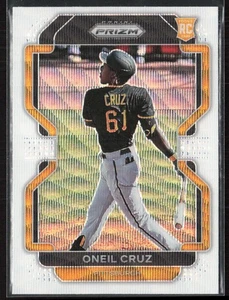 2022 Panini Prizm #118 Oneil Cruz White Wave Prizm - Picture 1 of 2