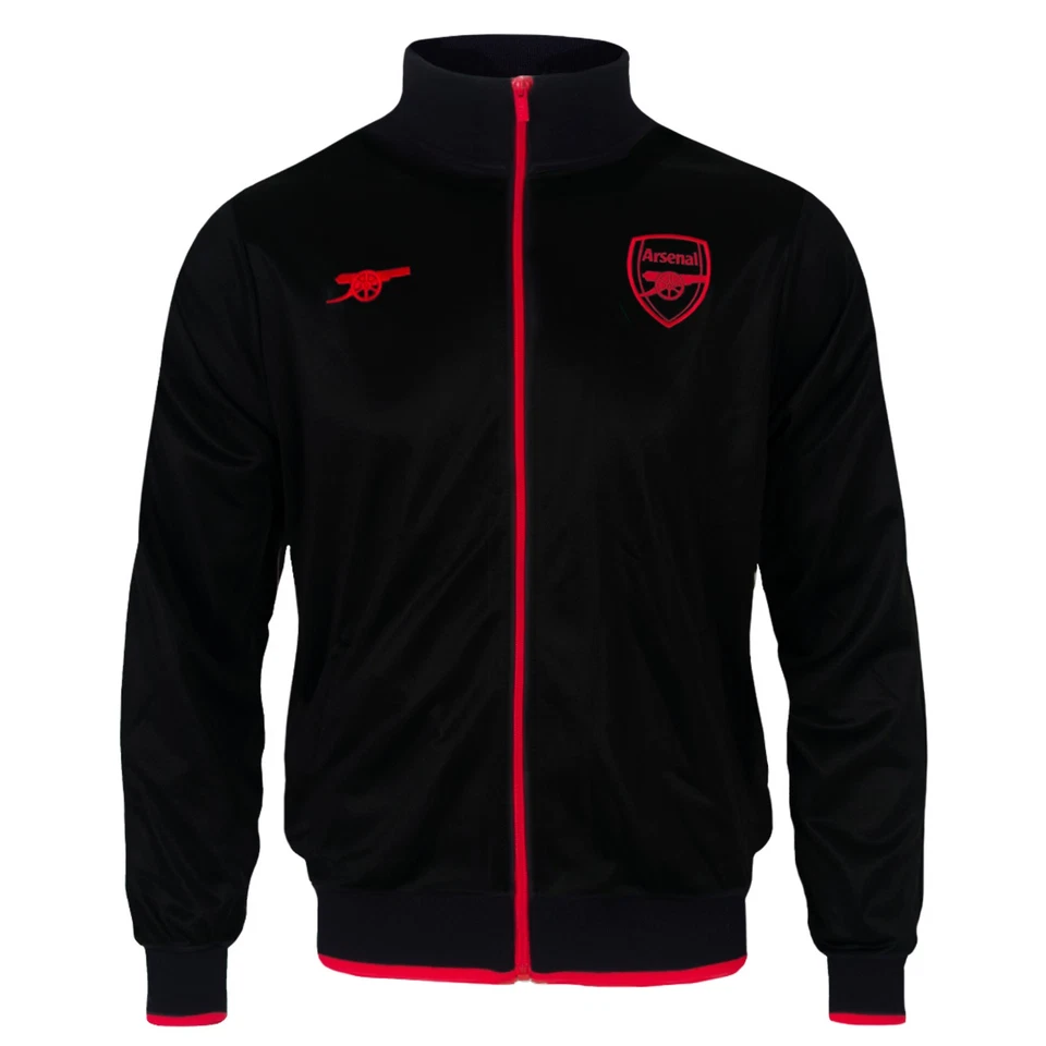 Arsenal FC Boys Jacket Track Top Retro Kids OFFICIAL Football Gift - Image 1 of 4