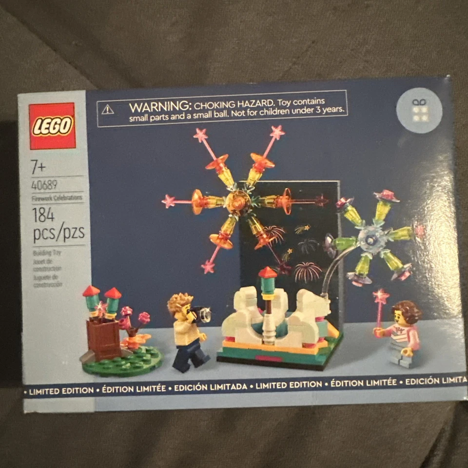 LEGO 40689 Fuegos Artificiales Celebraciones Edición Limitada (Nuevo y Precintado) Juego de Caja Foto 1 de 1