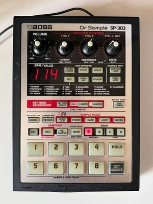 Boss SP-303 Dr. Campione Potenziometro Campionatore Farso Portatile con Adattatore - Immagine 1 di 4