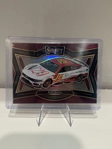 2025 Select Racing Kaz Grala Pit Road Maroon Prizm 015/125 Nascar Door Number - Picture 1 of 2
