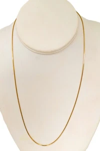 Cadena serpiente oro 14K, 20"" de largo - Imagen 1 de 6