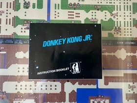 NES Nintendo Donkey Kong Jr.  ROUND SEAL MANUAL ONLY No Code R