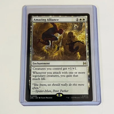 2025 Magic: The Gathering MARVEL'S SPIDER-MAN R #2 Amazing Alliance - Image 1 of 2
