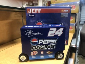 Jeff Gordon 1999 Pepsi Racing Pit Wagon Nascar 1/16 Diecast Bank #24 Action - Picture 1 of 6
