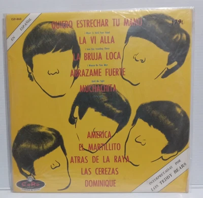 LOS TEDDY BEARS (LOS OVNIS) FACTORY SEALED! STEREO LP MEXICO 1964 BEATLES COVERS - Image 1 of 4
