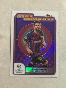 2024-25 Topps Finest UCC UEFA Prized Footballers Lionel Messi #PF-1 FC Barcelona - Picture 1 of 2