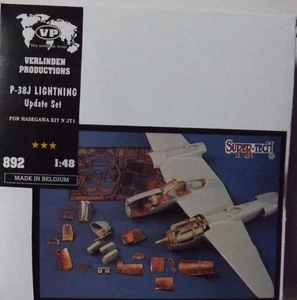 1/48 Verlinden *P-38J Lighting Update Set* SUPER TECH #892 OOP/RARITÄT/RAR - Bild 1 von 3