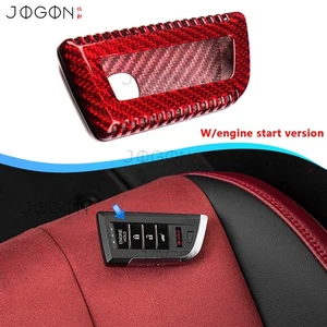 Type S DE5 Red Carbon Key FOB Shell Covers For Acura Integra 2023-25 RDX MDX TLX - Picture 1 of 12