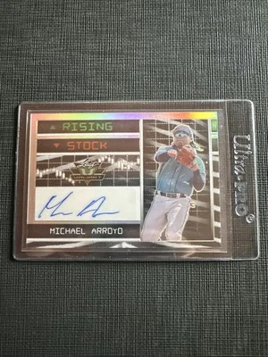 2023 Leaf Eclectic - Valiant Rising Stock Michael Arroyo  Zebra Prismatic 1/4  - Image 1 of 2