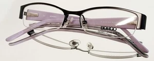 Occhiali da vista vintage BONGO B JESSIE BLK NERI nuovi metallo 49-16-135 - Foto 1 di 13