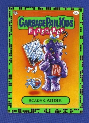 2011 Topps Garbage Pail Kids GPK Trading Card Sticker Scary Carrie # 5b - Image 1 of 2