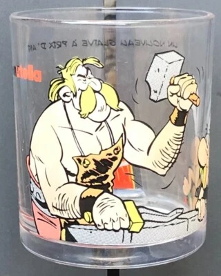 Verre Cétautomatix Nutella, Astérix Et Obélix, BD, Bande Dessinée - Photo 1/3