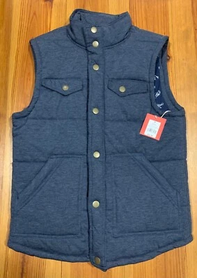 Mossimo Supply Co. Chaqueta Chaleco Hombre Índigo Azul Marino Mediano NUEVO con etiquetas Foto 1 de 3