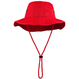 Wide Brim Hiking Fishing Safari Boonie Bucket Hats 100% Cotton UV Sun Protection - Picture 1 of 34