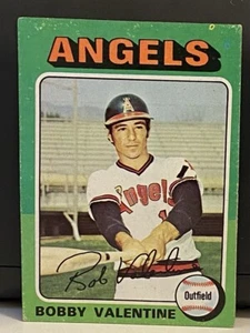 1975 Topps - #215 Bobby Valentine - Bild 1 von 2