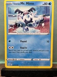 Pokemon TCG: Galarian Mr. Mime 34/163, Battle Styles - Picture 1 of 1