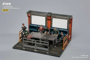 Auf Lager Joytoy 1/18 Diorama Mecha Depot Meeting Area Szene Modell Spielzeug Neu - Bild 1 von 8