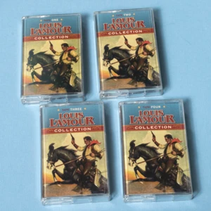 Louis L'Amour Collection (2002) 4 Audio Cassettes ~Willie Nelson Johnny Cash etc - Picture 1 of 6