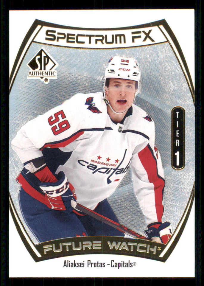 2021-22 SP Authentic Spectrum FX #S70 Aliaksei Protas FW - Image 1 of 2