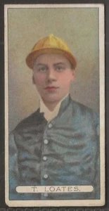 LAMBERT & BUTLER-JOCKEYS 1902 (WITH FRAME)- LOATES (T) - Picture 1 of 2
