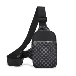Mini Borsa a Sling per Uomo e Donna, Piccola Borsa a Tracolla Trendy, Casual Waterpro... - Foto 1 di 6