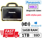 Car Diagnostic Tablet Laptop PANASONIC XENTRY CF-D1 MK3 Core i5 16GB RAM 1TB SSD