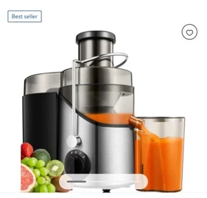Best Seller Juicer Extractor Easy Clean 3 spend control Stainless Steel BPA Free - Picture 1 of 8