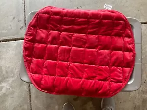 LaSyL Weighted Dog Blanket Premium Soft Fabric Relaxation & Calming Red 24x28 - Picture 1 of 3