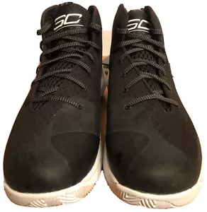 Under Armour 3C Charged Steph Curry Men’s Size 13 Black Shoes - Picture 1 of 5