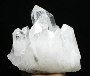7.29lb Natural Beautiful white Quartz Crystal Cluster POINT Mineral Specimen - Picture 1 of 12