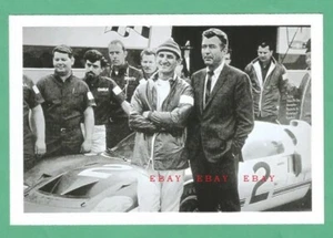 FOTO encontrada 4x6 del conductor de Carroll Shelby Ken Miles el tipo de película Ford vs Ferrari - Imagen 1 de 2