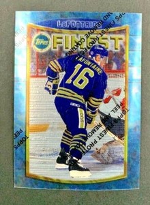 1994-95 Topps Finest Hockey - Pat LaFontaine #70 Buffalo Sabres - Base w/Coating