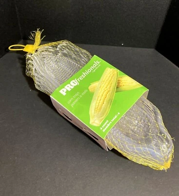ProFreshionals Goodcook 4 Pack Plastic Corn Trays Transparent Corn Dishes  - Image 1 of 4