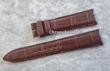 Genuine OEM Jaeger-LeCoultre 19/16mm Brown Leather Watch Strap Band NEW!