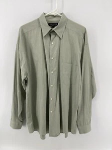 Structure Classic Button Down Shirt Mens Size Large Light Green Long Sleeve - Picture 1 of 6