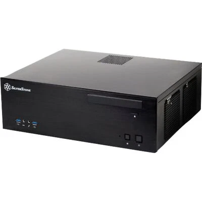 SilverStone GD04B USB 3.0, Desktop-Gehäuse, schwarz - Bild 1 von 4