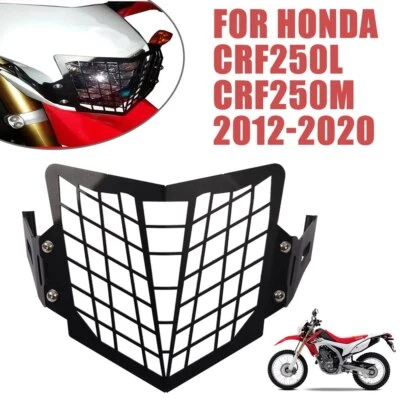 PARA HONDA CRF250L 2013-2020 Accesorios Protector Faro Delantero Cubierta Foto 1 de 4