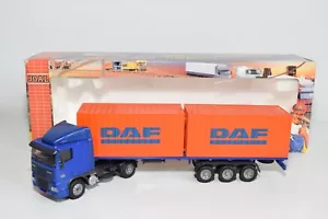 CAMION B17 1:50 348 JOAL DAF 95 XF 95XF CON DISPLAY CONTENITORE RIMORCHIO - Foto 1 di 22