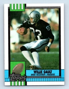 1990 Topps Willie Gault Los Angeles Raiders #288 - Picture 1 of 2
